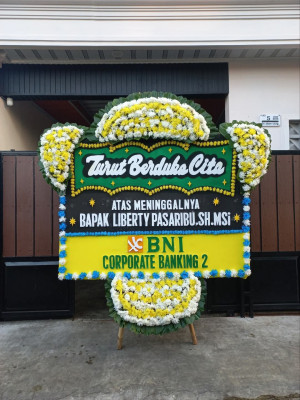 Papan Bunga Duka di Wonorejo