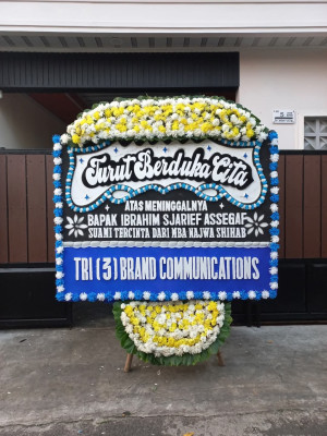 Papan Bunga Duka di Wonorejo